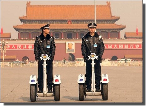 中国テロ対策警備