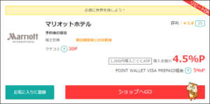 マリオット割引