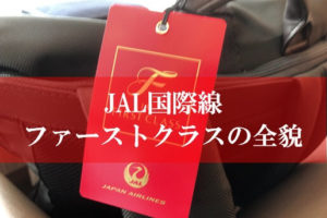 JAL国際線ファーストクラス搭乗記