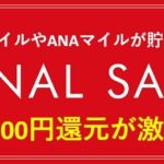 陸マイラー祭りで26,000円還元が強烈！