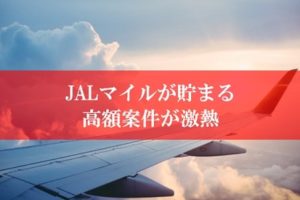 JALマイルが貯まるお祭り案件