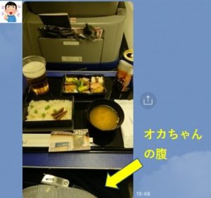 ANAの機内食