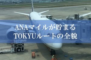 TOKYUルートでANAマイルを貯める