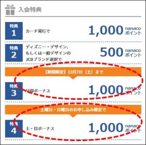 特典1から4