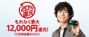 カード会社のキャンペーン