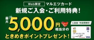 カード会社側のキャンペーン