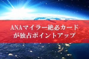 陸マイラー伝説のカードがポイントアップ