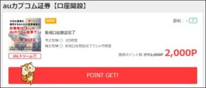 auカブコム証券