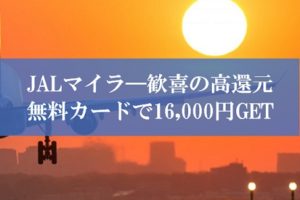 JALマイラ―歓喜の裏技