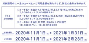 キャンペーン詳細