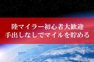 ANA陸マイラー入門の裏技