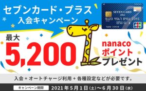 カード会社のキャンペーン
