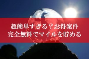 陸マイラーの錬金術