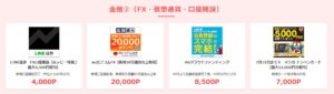 口座開設その他