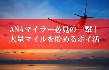 ANA陸マイラー必見