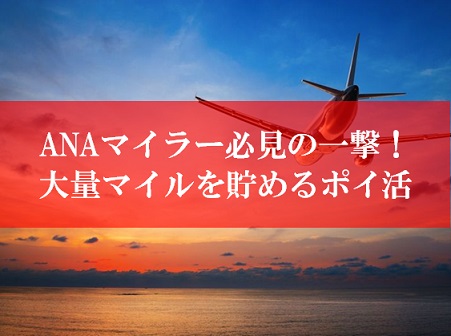 ANA陸マイラー必見