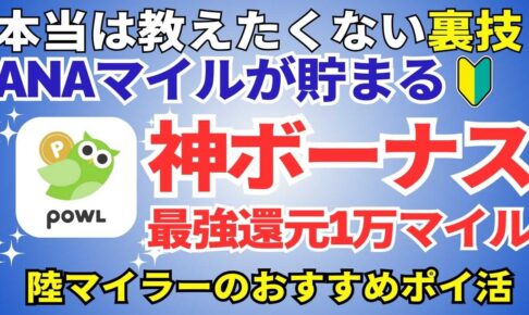 陸マイラーの神ボーナス