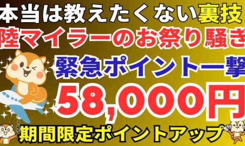 JALマイルが貯まる