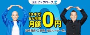 ビッグローブ光
