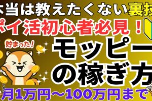 初心者でも簡単！モッピーの稼ぎ方